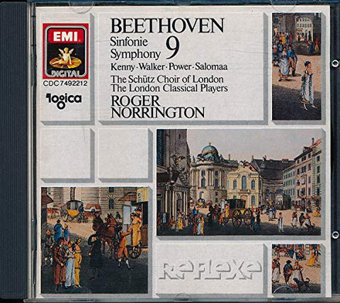 Beethoven* - The Schütz Choir Of London, London Classical Players, Roger Norrington ‎– Symphony 9 - 6546