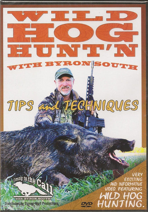 Wild Hog Hunt'n W Byron South ~ Boars Hunting Calling ~ DVD NEW