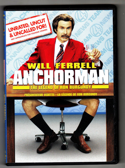 Anchorman - The Legend of Ron Burgundy (Unrated Full Screen Edition) - 8780