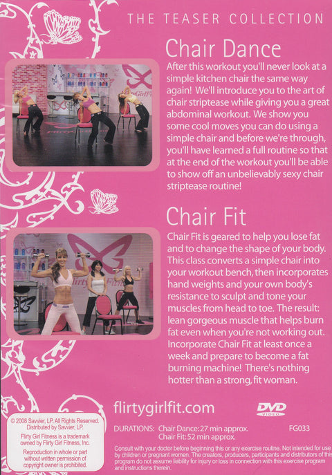 FlirtyGirl Fitness The Teaser Collection Chair Dance/Chair Fit - 462