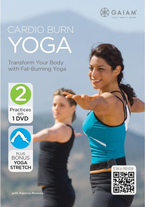 Gaiam - Fitness Cardio Burn Yoga [DVD] - 4709