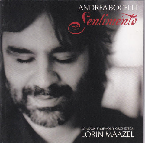 Sentimento: Andrea Bocelli with Lorin Maazel and the London Symphony Orchestra [Limited Edition w/ Bonus Track] - 3292