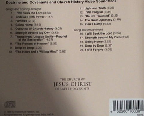 Doctrine and Covenants and Church History Video Soundtrack - 7125