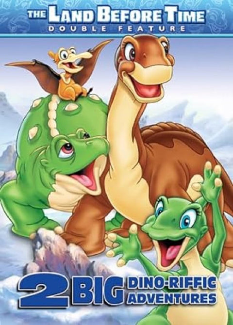 The Land Before Time: 2 Dino-Riffic Adventures (The Land Before Time Volume VIII: The Big Freeze/ The Land Before Time Volume IX: Journey to Big Water) - 5352