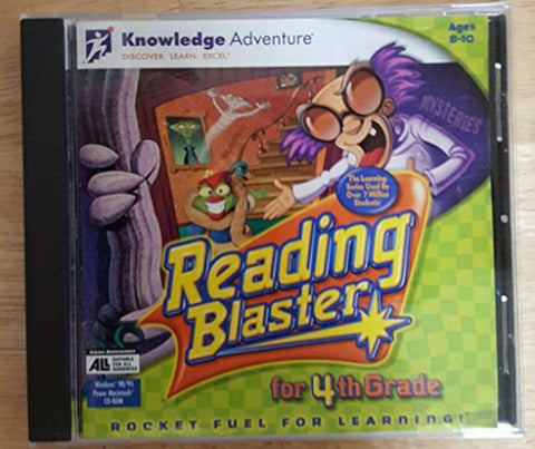 Reading Blaster for 4th Grade Age 8-10 - 7714