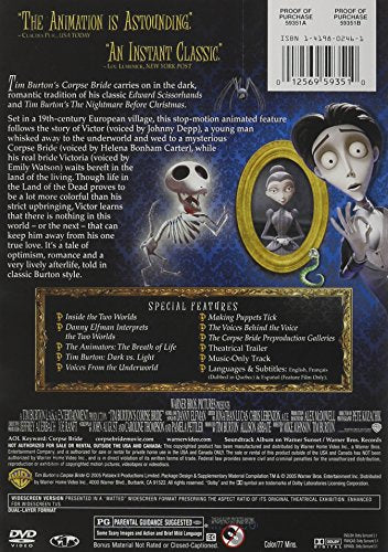 Tim Burton's Corpse Bride (Widescreen Edition) - 8870