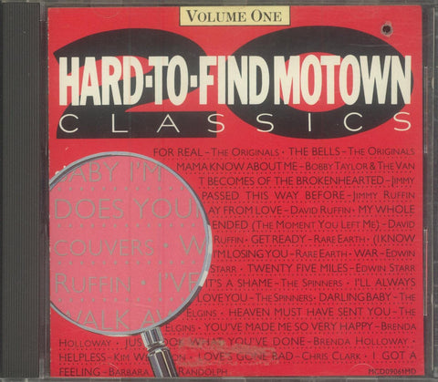 20 Hard to Find Motown Classics, Volume One