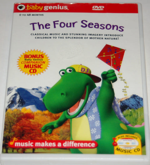 Baby Genius The Four Seasons w/bonus Music CD