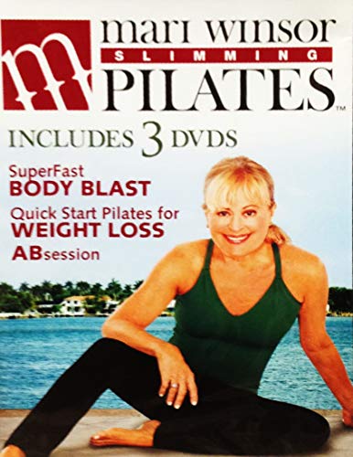 Mari Winsor Slimming Pilates: SuperFast Body Blast / Quick Start Pilates for Weight Loss / ABsession - 4397