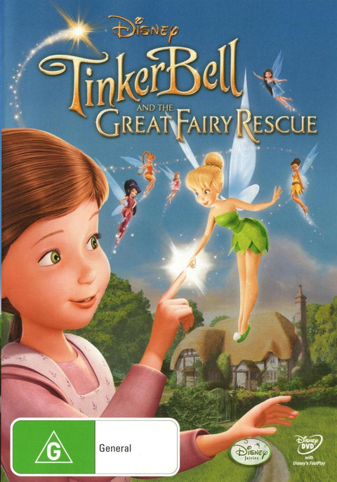 Tinker Bell and The Great Fairy Rescue | NON-USA Format | PAL | Region 4 Import - Australia