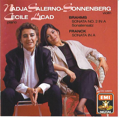 Franck & Brahms Sonatas: Salerno-Sonnenberg Licad - 6557