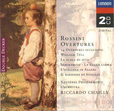 Rossini Overtures: 2 CD set of 14 Overtures including William Tell