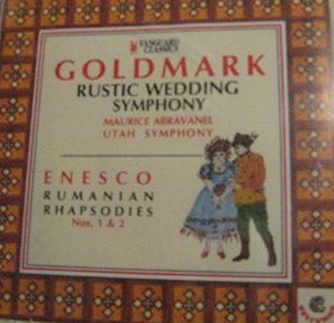 Goldmark - Rustic Wedding Symphony, Enescu - Rumanian Rhapsodies (Vanguard) - 4435