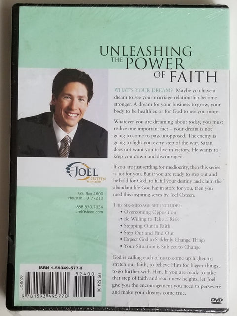 Joel Osteen: Unleashing the Power of Faith - DVD - 2086