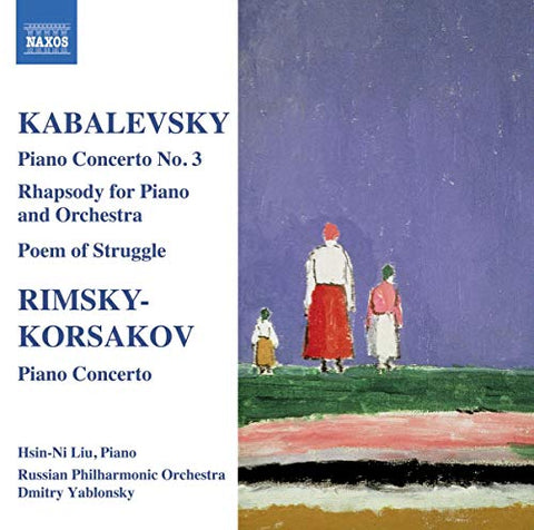 Kabelevsky: Piano Concerto No. 3; Rimsky-Korsakov: Piano Concerto - 7180