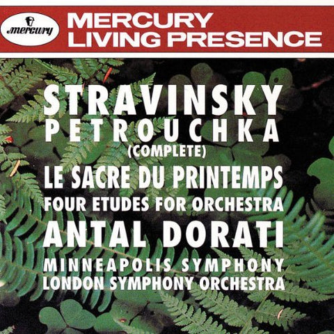 Stravinsky: Petrouchka (Complete) / Le Sacre Du Printemps (Rite of Spring) / Four Etudes For Orchestra - 7868