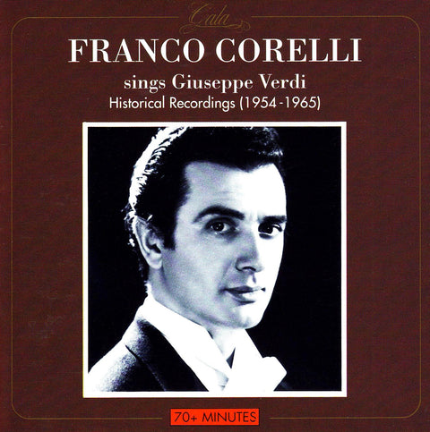 Franco Corelli Sings Giuseppe Verdi: Historical Recordings (1954-1965)