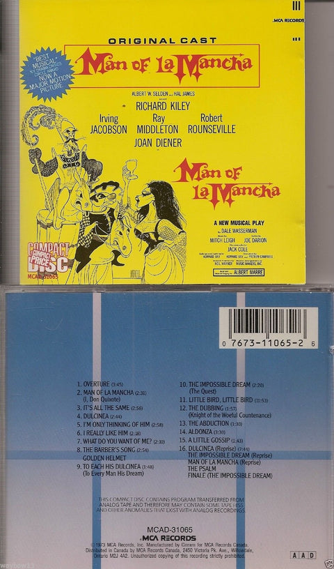 Man Of La Mancha (1965 Original Broadway Cast) - 8183