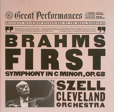 Brahms: First Symphony