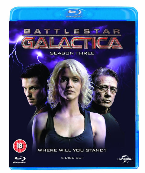 Battlestar Galactica: Season 3 [Blu-ray] [Region Free]