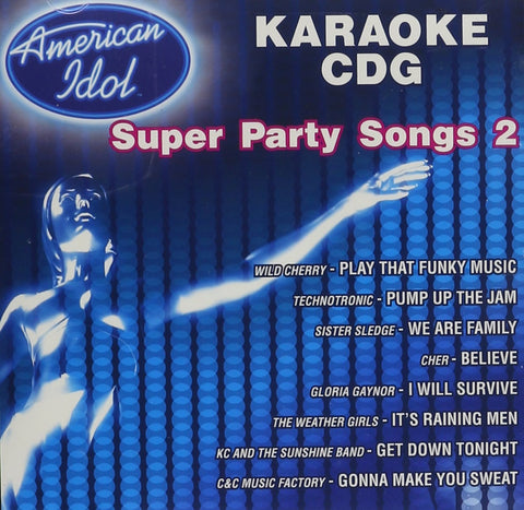 Karaoke: American Idol Super Party Songs 2 - 3187