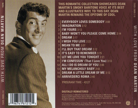 With Love From Dean Martin - 8640