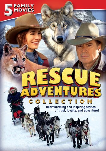 Rescue Adventures Collection: Five Family Movies (The Legend of Cougar Canyon / George! / Night of the Wolf / Poco: Little Dog Lost / Toby McTeague) [DVD] - 9900