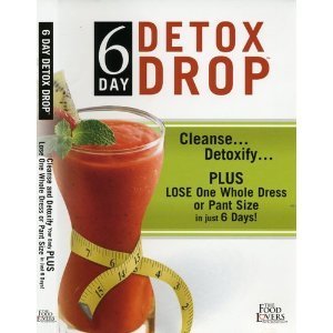 6 Day Detox Drop, Cleanse Detoxify Plus Lose One Whole Dress or Pant Size in just 6 Days, The Food Lovers Fat Loss System, DVD, Robert Ferguson - 355