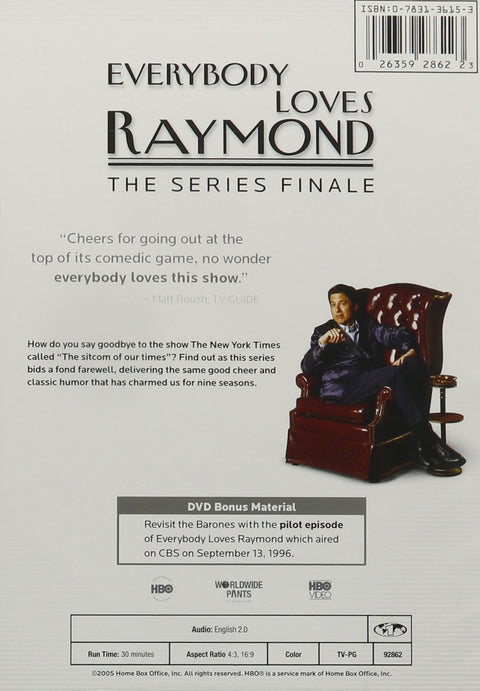 Everybody Loves Raymond: The Series Finale PLUS The Original Pilot [DVD] - 8061