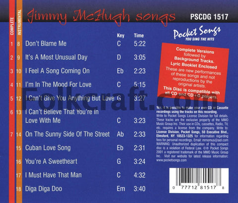 Karaoke: Jimmy Mchugh - 9502