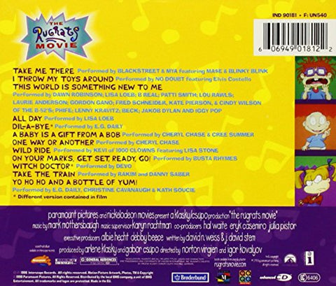 The Rugrats Movie: Music From The Motion Picture [Enhanced CD] - 7809