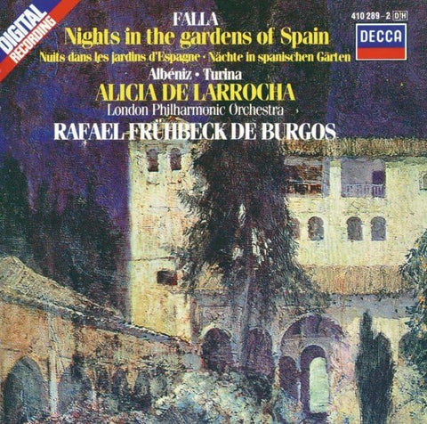 Falla: Nights in the Gardens of Spain / Albeniz: Rapsodia Espanola / Turina: Rapsodia Sinfonica