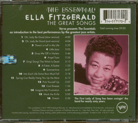 The Essential Ella Fitzgerald: Great Songs - 5790