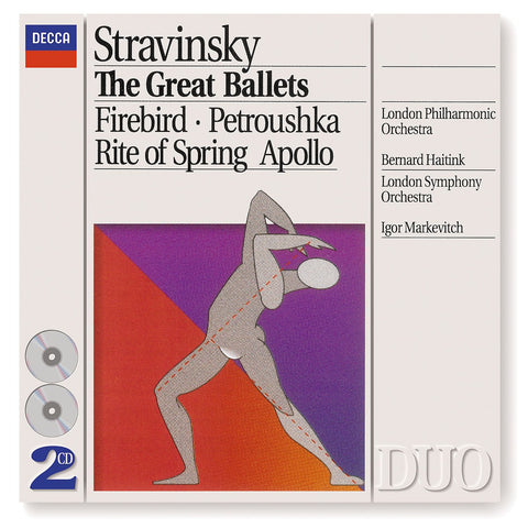 Great Ballets (Firebird, Apollo, Petrouchka, Rite Of Spring) (2 CD)