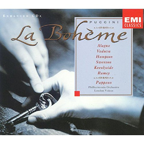 Puccini - La Bohème / Alagna, Vaduva, Hampson, Swenson, Keenlyside, Ramey, Pappano