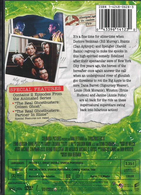 Ghostbusters 2 (Widescreen Edition) - 5010