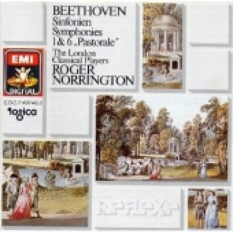 Beethoven: Symphonies 1 & 6 'Pastorale' /The London Classical Players * Norrington