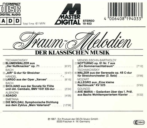 Beautiful Melodies of Classical Music (Traum-Melodien Klassischer Musik) - 3961