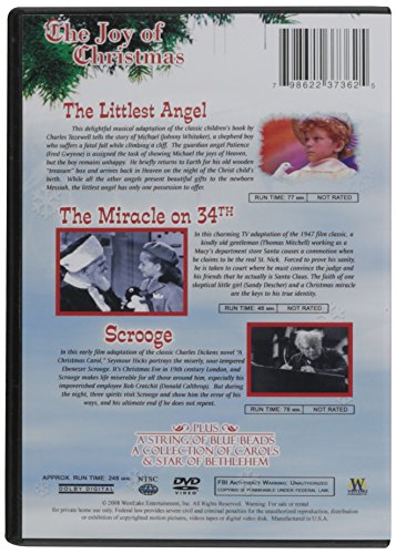 The Joy Of Christmas, 4 Hours Of Entertainment With Miracle On 34th Street, Scrooge, The Littlest Angel Plus More, 2008 Edition - 1985