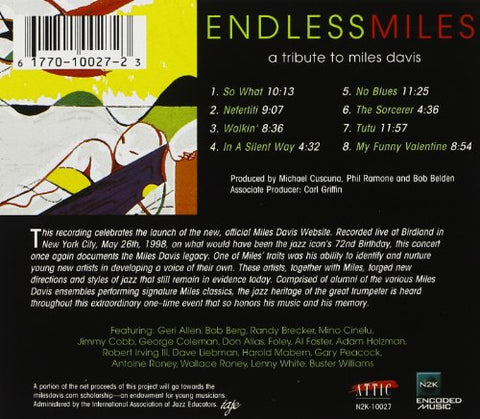 ENDLESS MILES: A TRIBUTE TO MILES DAVIS - 9310