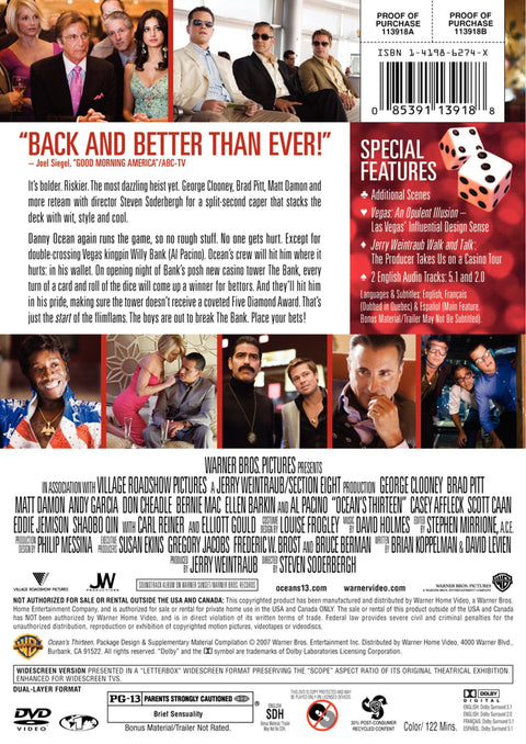 Ocean's Thirteen (Widescreen Edition) - 1142